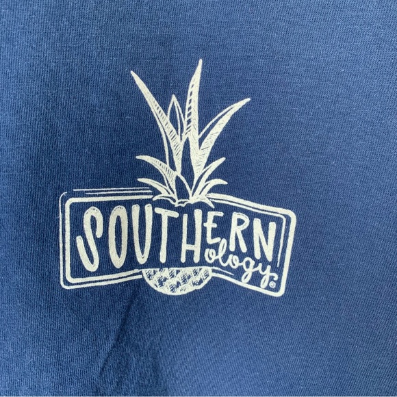 SOUTHernology “Blessed” (XL) Navy Blue T-Shirt - Picture 3 of 4
